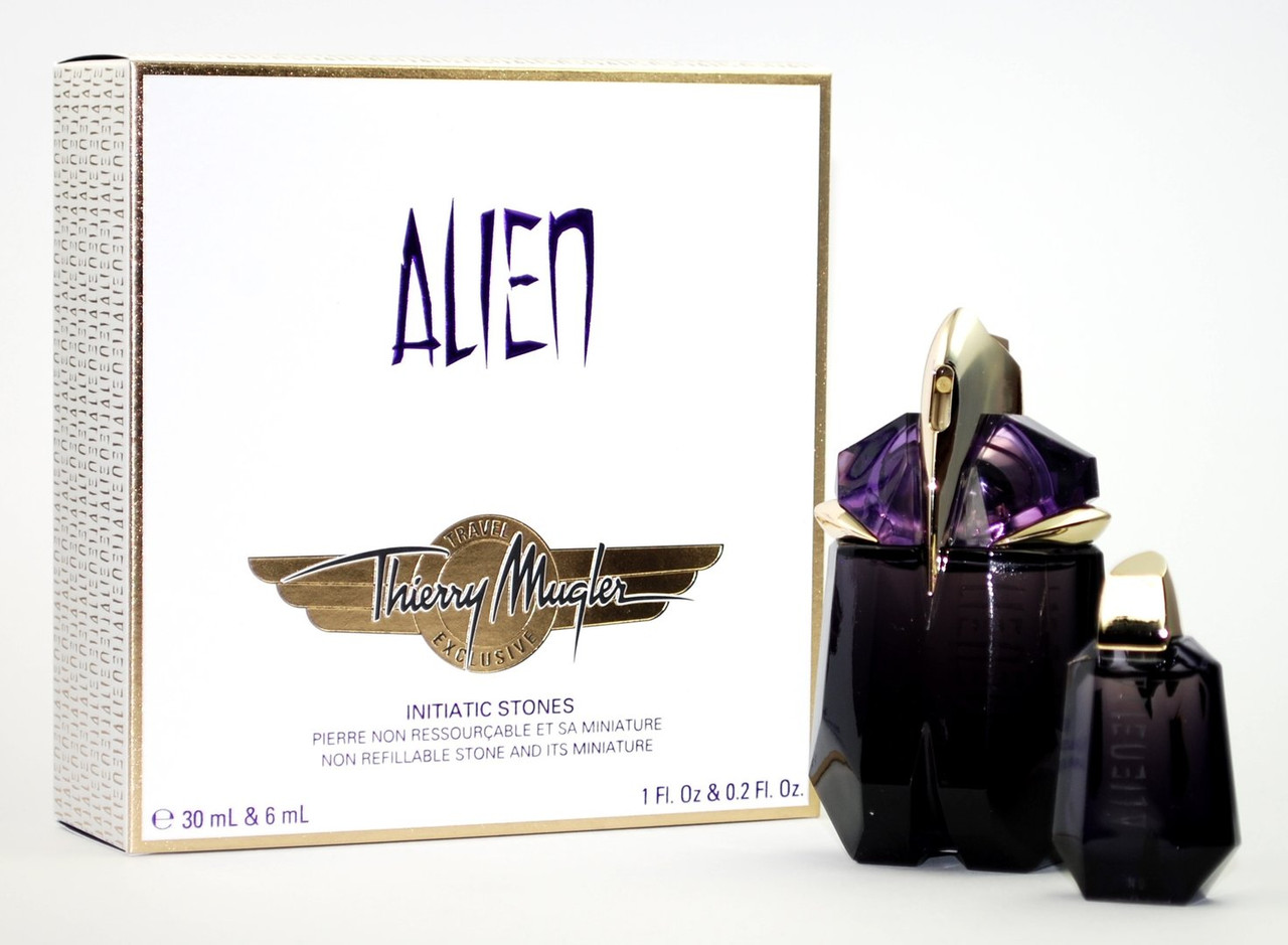 ALIEN TM 2 PCS SET FOR WOMEN: 1 OZ EDP SP + 6 ML EDP MINI - ScentsWorld