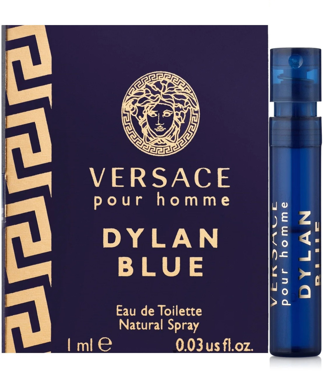 VERSACE DYLAN BLUE 0.03 OZ EAU DE TOILETTE SPRAY VIAL FOR MEN ScentsWorld