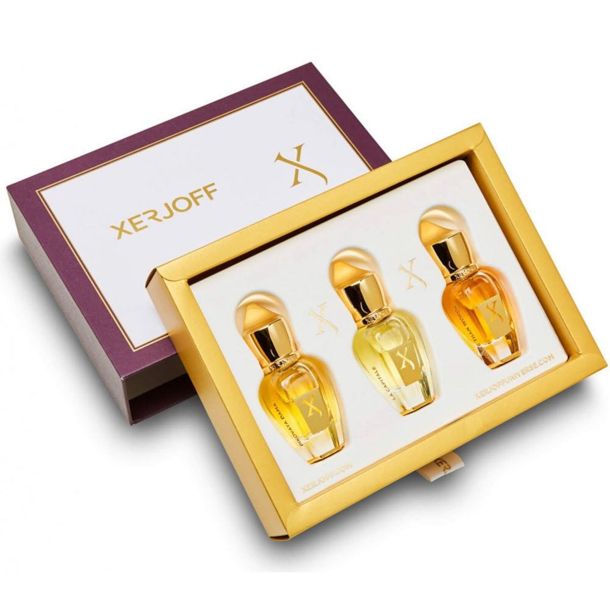 XERJOFF 3 X 0.5 EAU DE PARFUM SPRAY SET: PIKOVAYA + LA CAPITALE +