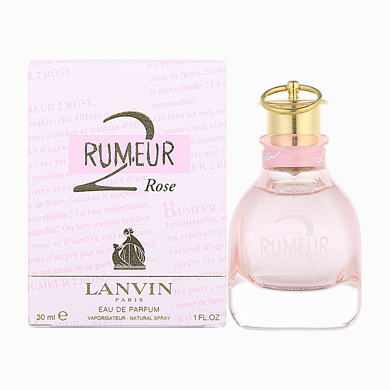 LANVIN RUMEUR 2 ROSE 1 OZ EAU DE PARFUM SPRAY ScentsWorld