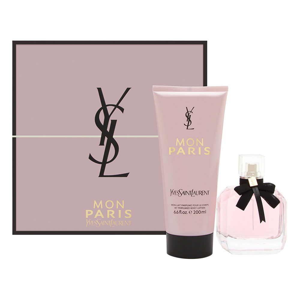 YSL MON PARIS PCS SET FOR WOMEN: OZ EAU DE PARFUM SPRAY