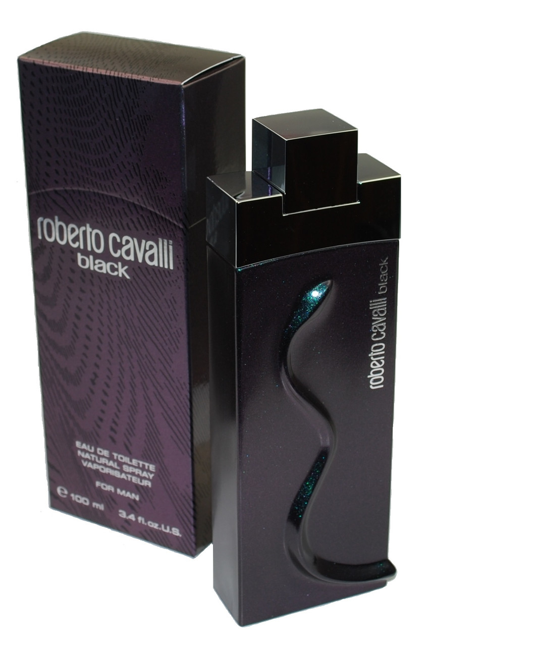 ROBERTO CAVALLI BLACK 3.4 EDT SP FOR MEN - ScentsWorld