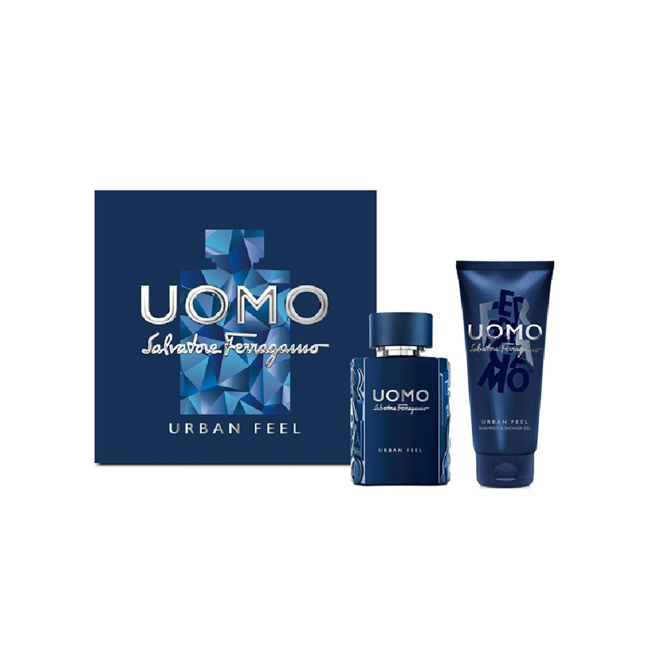 SALVATORE FERRAGOMO UOMO URBAN FEEL 2 PCS SET 1.7 EAU DE TOILETTE