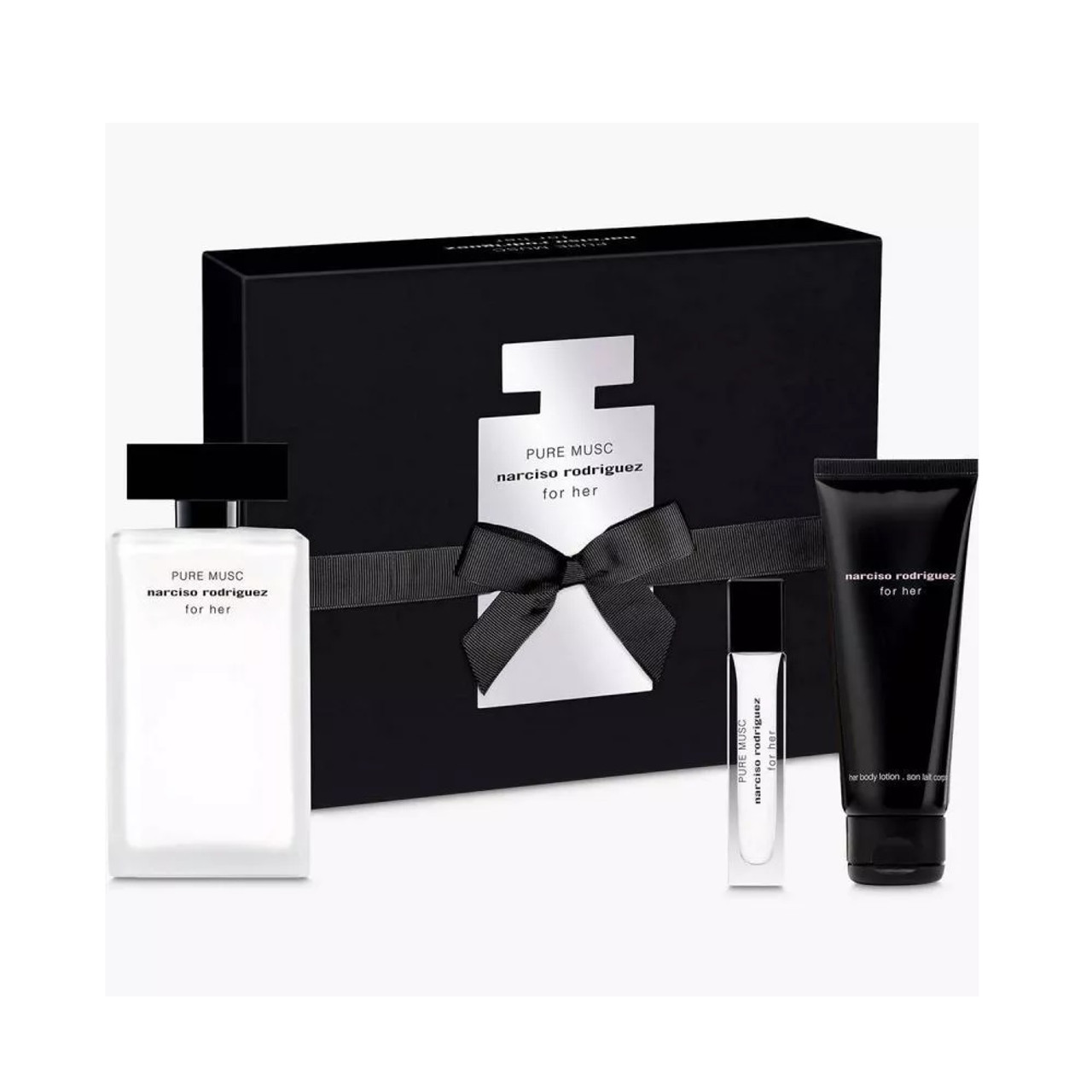 PARFUM SPRAY RODRIGUEZ 3.4 PURSE DE 0.33 ScentsWorld NARCISO + DE EAU PARFUM PURE SET DAY LOTION MOTHER\'S MUSC D FOR + 2023 - BODY WOMEN: EAU 1.6