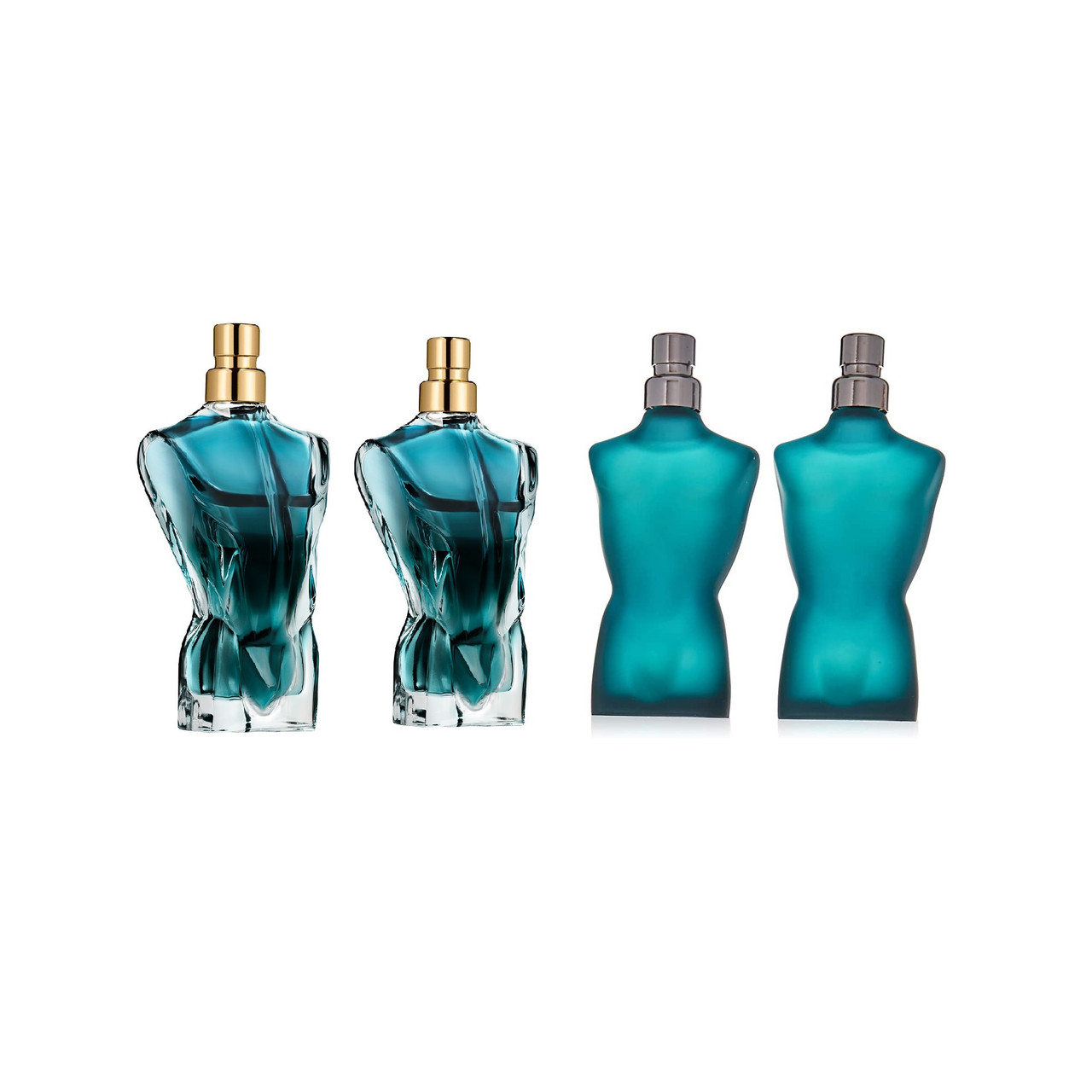 JEAN PAUL GAULTIER 4 PCS MINI SET FOR MEN: 2 X LE MALE 7 ML
