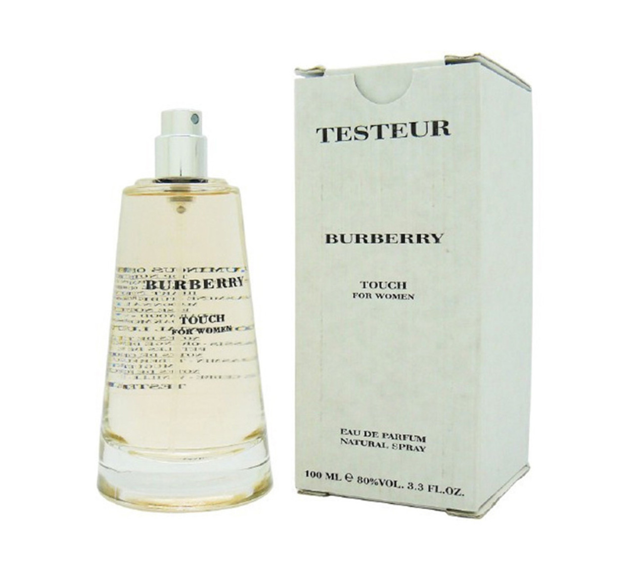 SPRAY PARFUM TESTER 3.4 WOMEN TOUCH FOR EAU ScentsWorld BURBERRY DE -