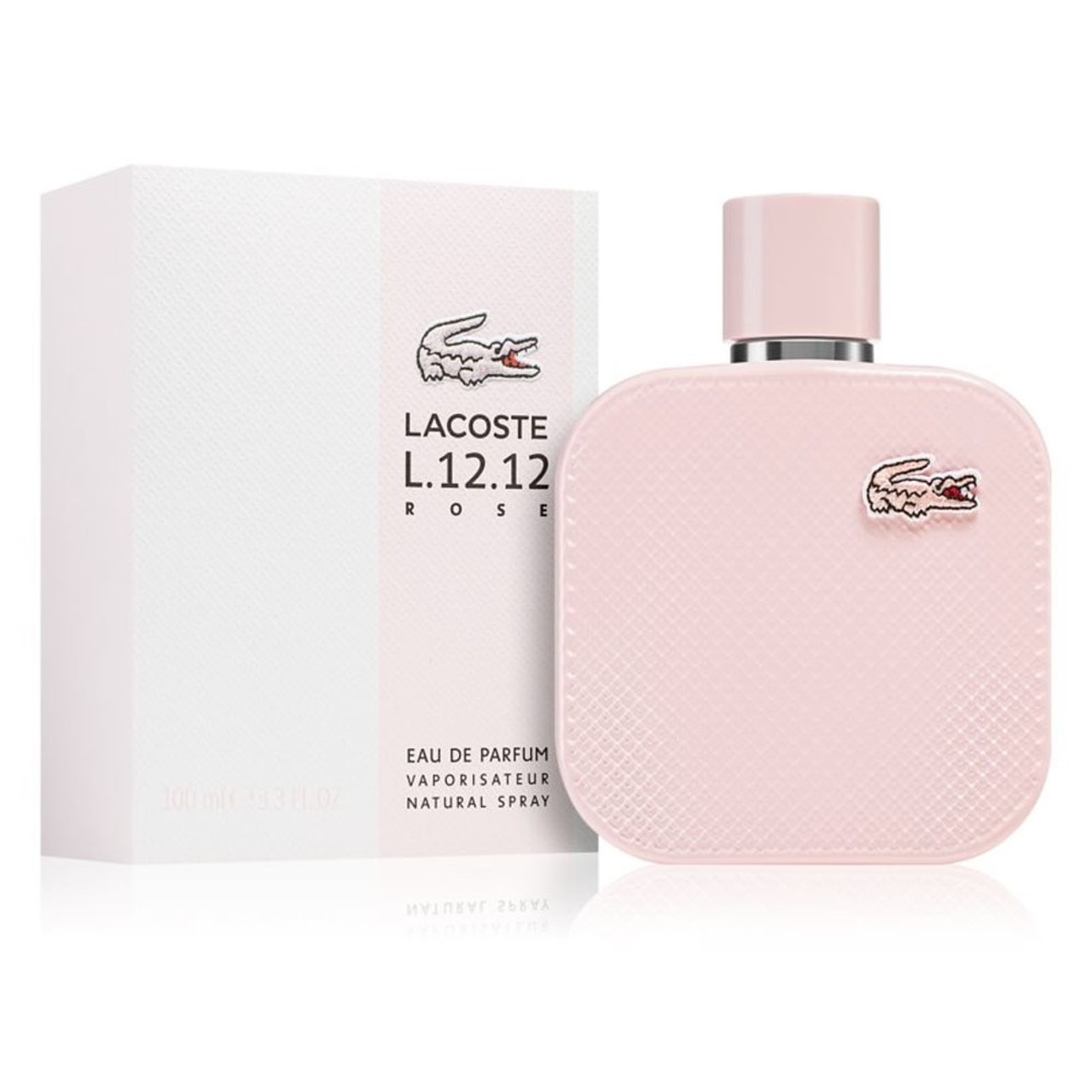 LACOSTE L.12.12 ROSE 3.4 EAU DE PARFUM SPRAY FOR WOMEN ScentsWorld