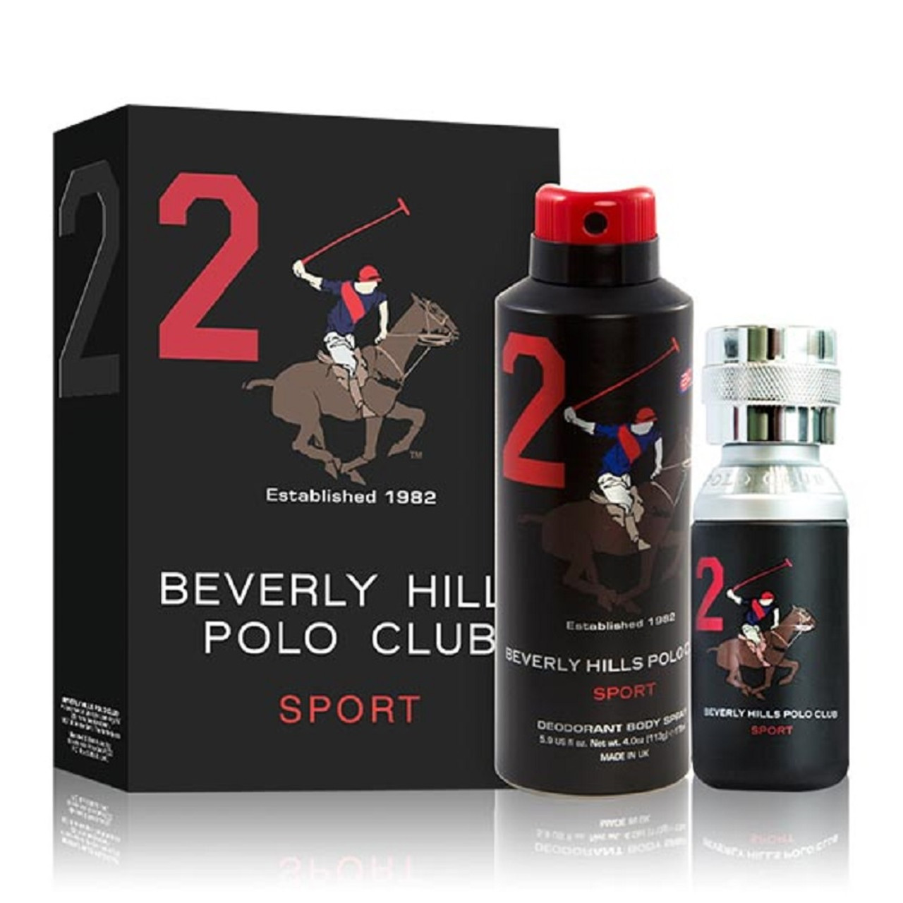 Buy Beverly Hills Polo Club 3 Piece Variety Set For Men; Black Online at  desertcartINDIA