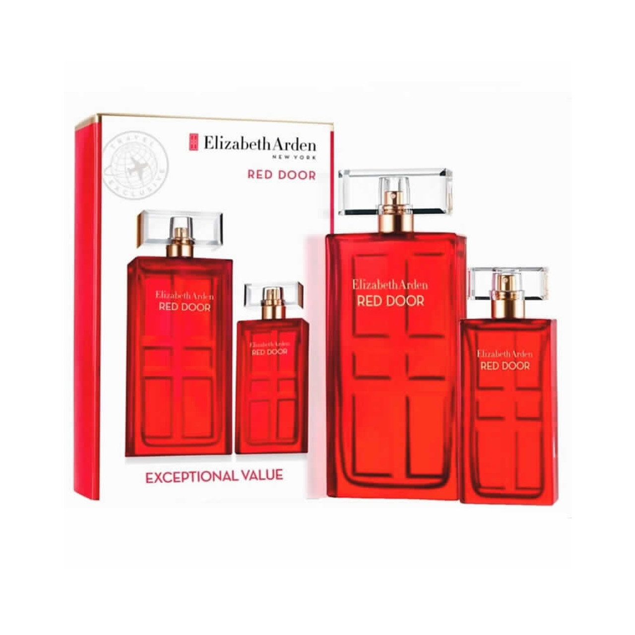 ELIZABETH ARDEN REDDOOR 2 PCS SET: 3.4 EAU DE TOILETTE SPRAY + 1