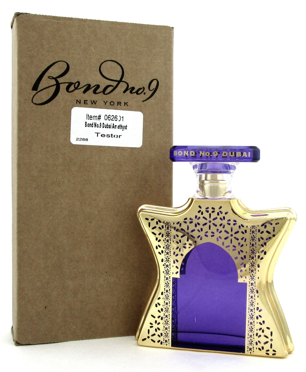 BOND NO 9 DUBAI AMETHYST TESTER 3.4 EAU DE PARFUM SPRAY ScentsWorld