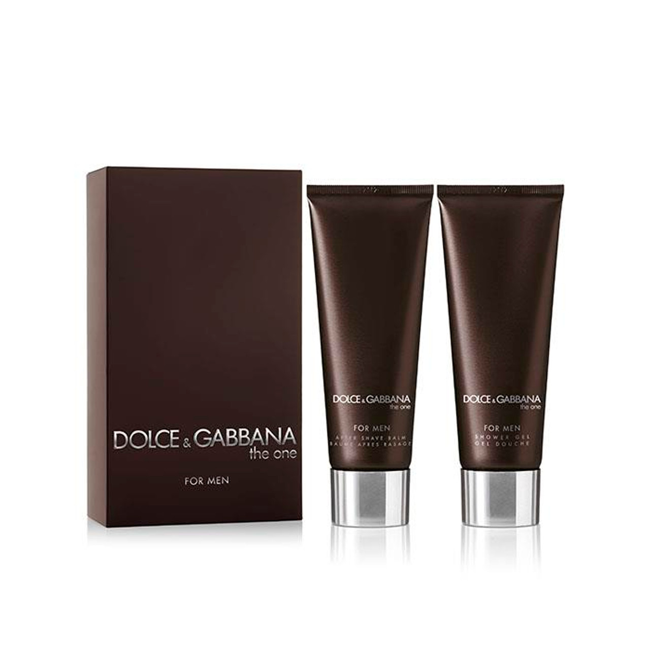 DOLCE & GABBANA THE ONE 2 PCS SET FOR MEN: 1.6 AFTER SHAVE BALM +