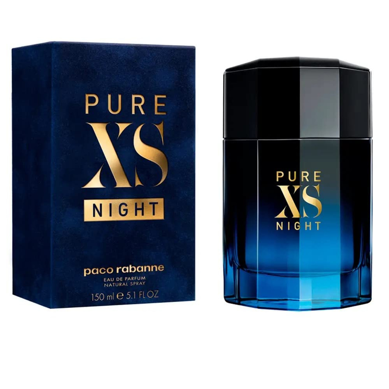 PACO RABANNE PURE XS NIGHT 5.1 EAU DE PARFUM SPRAY FOR MEN