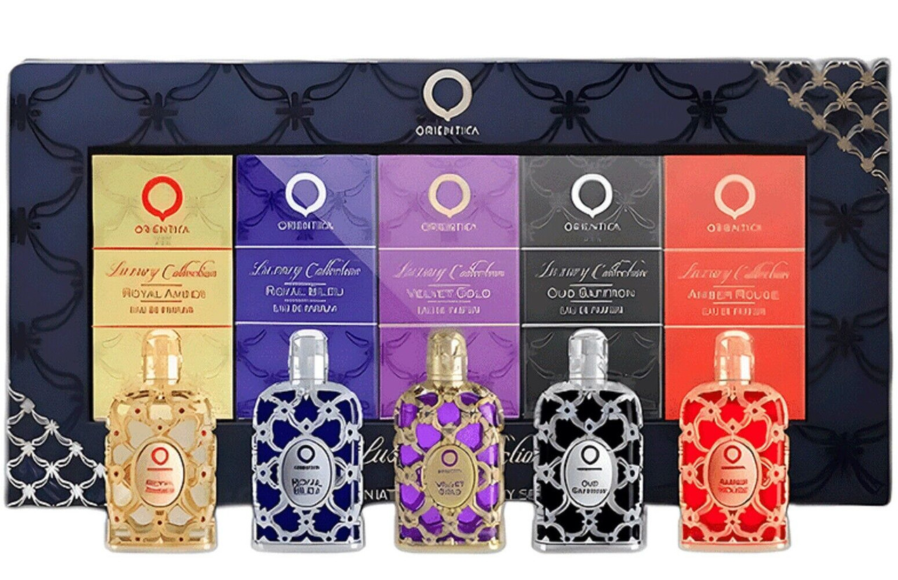 Amber Oud Royal Amber Perfume Orientica ORIENTICA PCS MINI SET