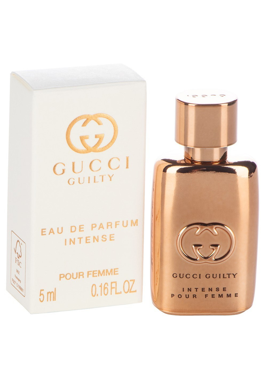 GUCCI GUILTY 0.16 EAU DE PARFUM INTENSE MINI FOR WOMEN. - ScentsWorld
