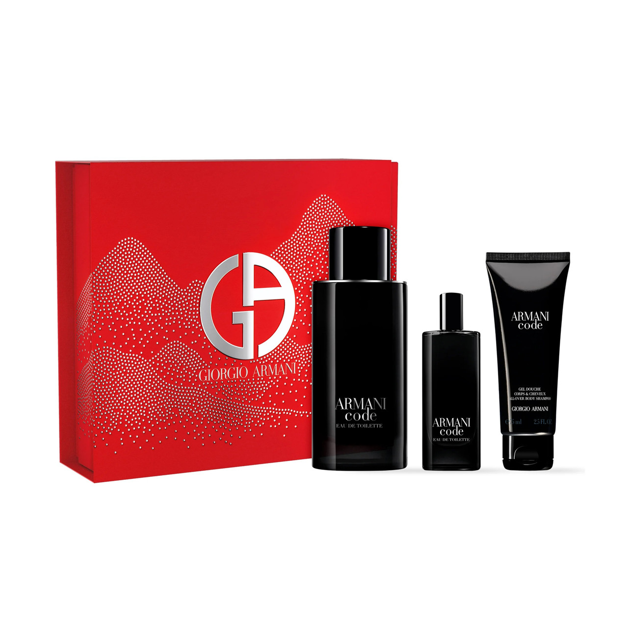 ARMANI CODE 3 PCS SET FOR MEN: 4.2 EAU DE TOILETTE SPRAY +