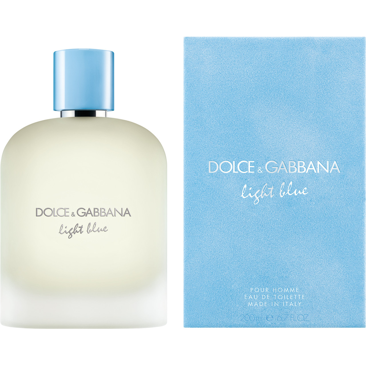 DOLCE & GABBANA LIGHT BLUE 6.7 EAU DE TOILETTE SPRAY FOR MEN
