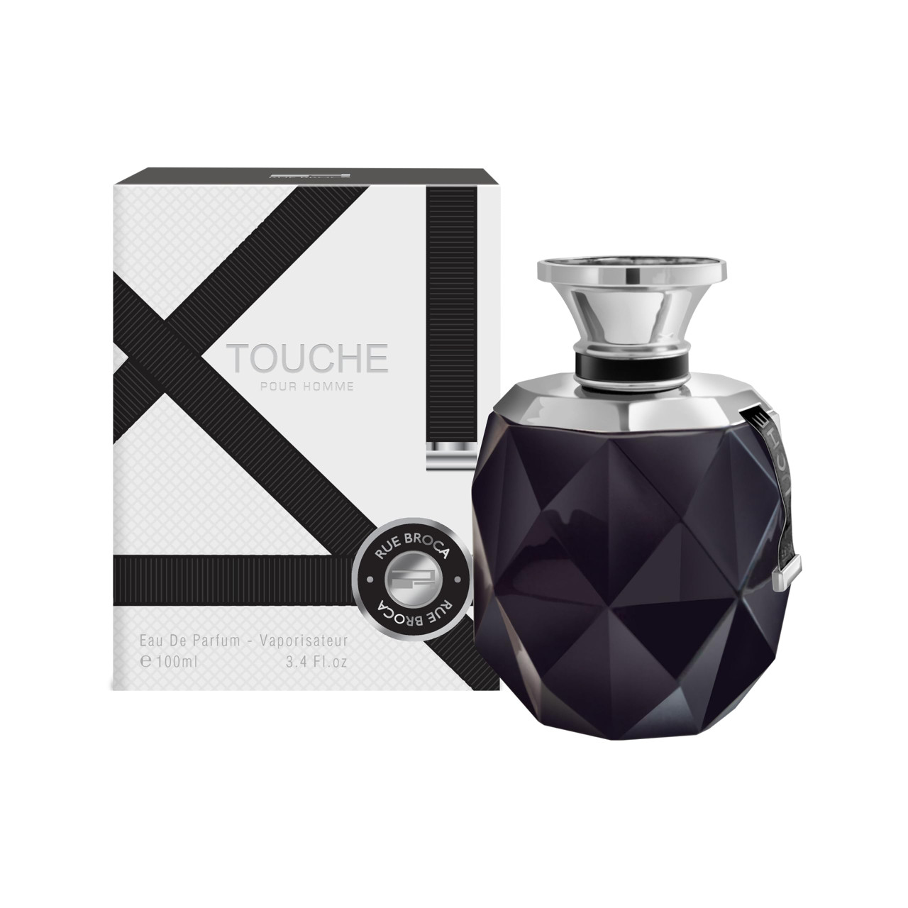 AFNAN RUE BROCA TOUCHE 3.4 EAU DE PARFUM SPRAY FOR MEN - ScentsWorld