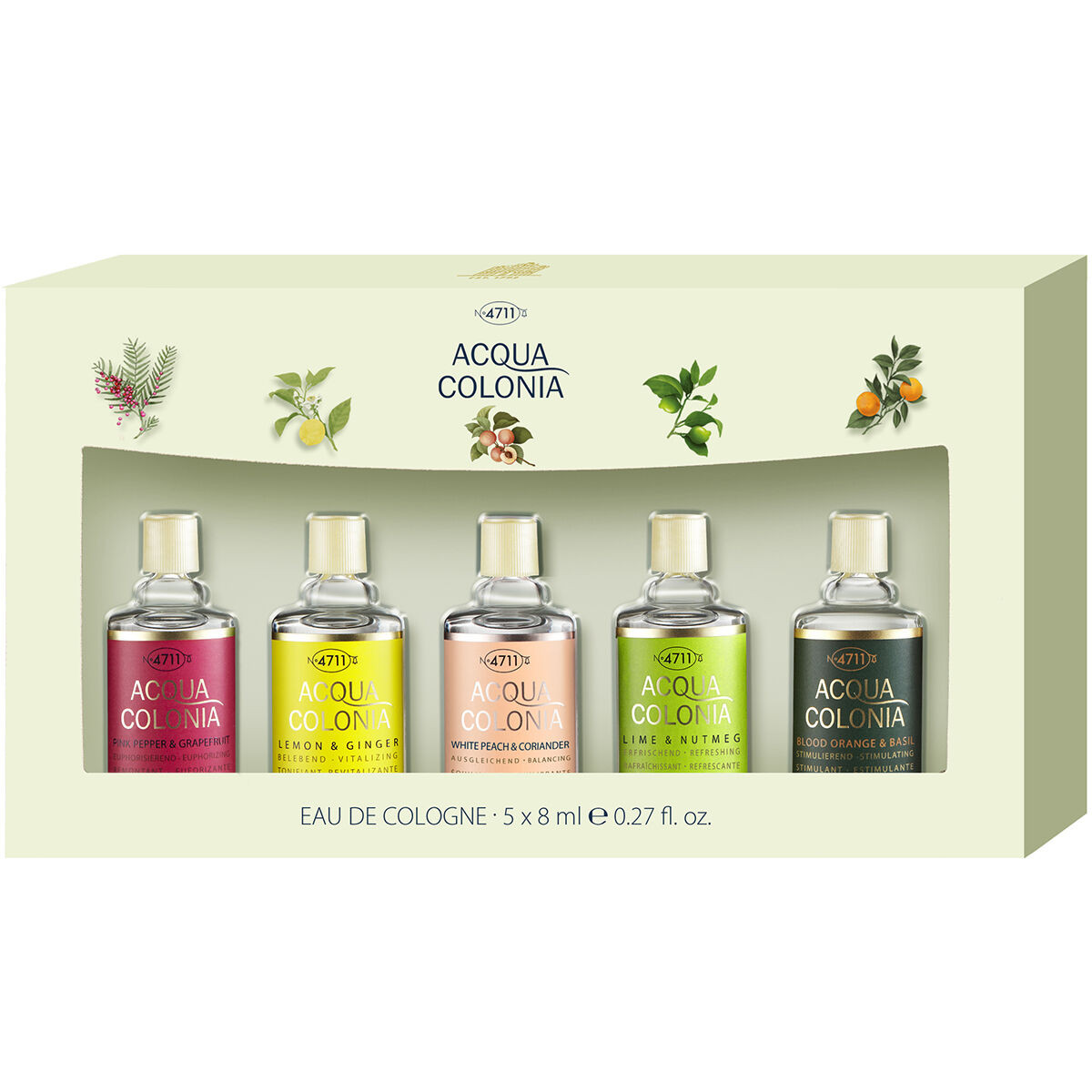 Acqua Colonia by 4711, 5 Piece Variety Set for Unisex main image 1