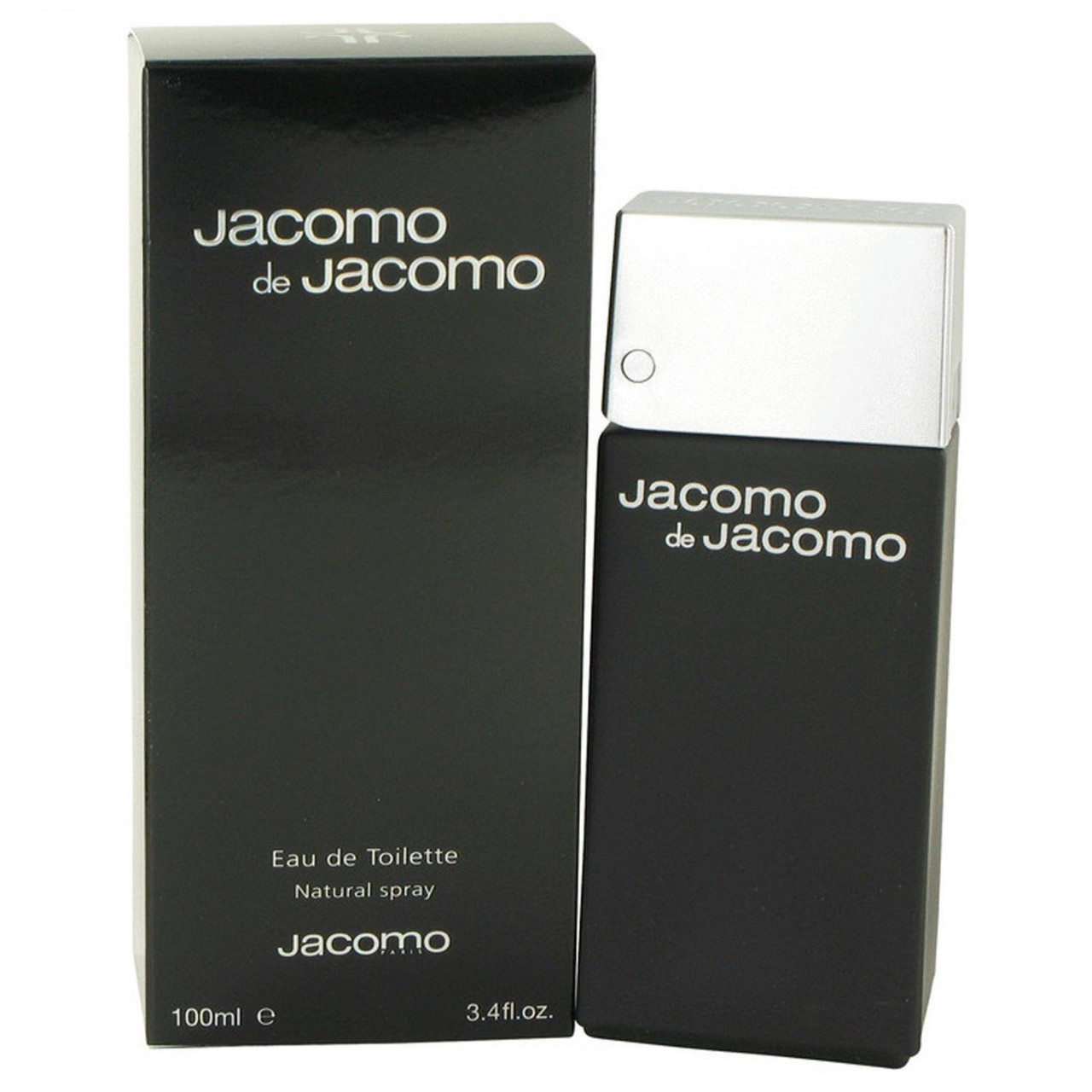 JACOMO DE JACOMO 3.4 EDT SP FOR MEN BLACK - ScentsWorld