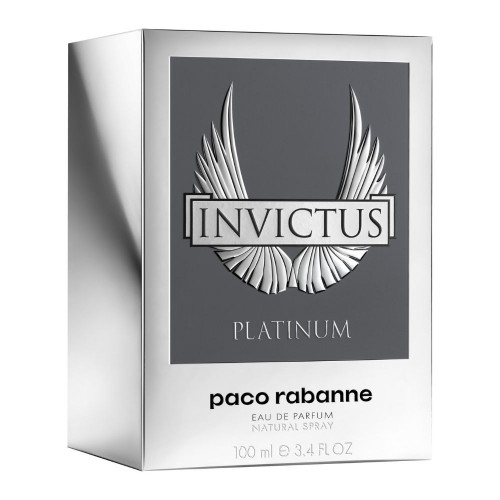 PACO RABANNE INVICTUS PLATINUM 3.4 EAU DE PARFUM SPRAY FOR MEN PACO RABANNE INVICTUS PLATINUM 3.4 EAU DE PARFUM SPRAY FOR MEN