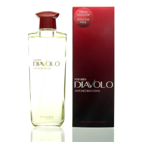 ANTONIO BANDERAS DIAVOLO 6.8 EAU DE TOILETTE SPRAY FOR MEN ANTONIO BANDERAS DIAVOLO 6.8 EAU DE TOILETTE SPRAY FOR MEN