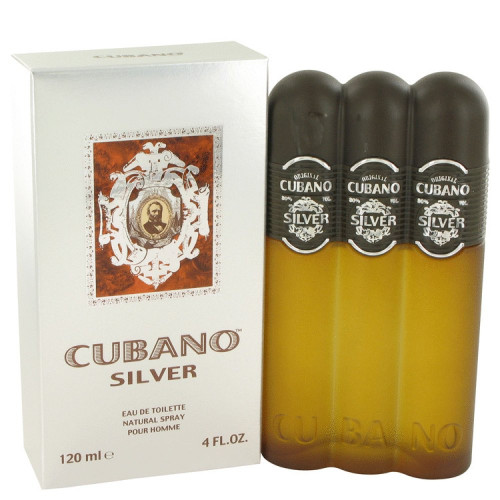 CUBANO SILVER 4 OZ EDT SP FOR MEN