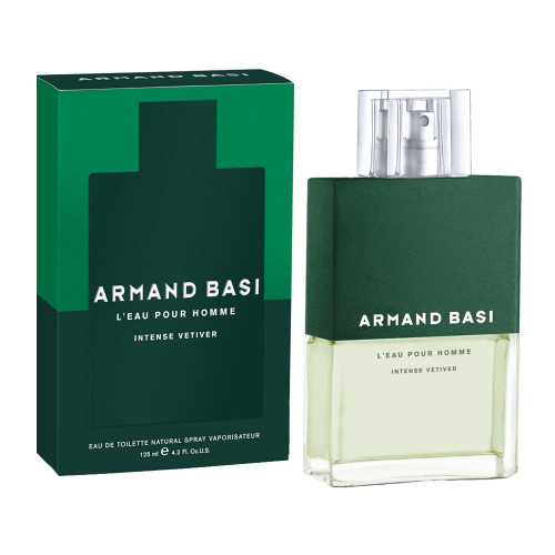 ARMAND BASI L EAU POUR HOMME INTENSE VETIVER 4.2 EAU DE TOILETTE