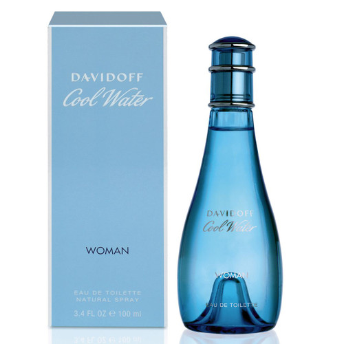 COOLWATER 3.4 EAU DE TOILETTE SPRAY FOR WOMEN COOLWATER 3.4 EAU DE TOILETTE SPRAY FOR WOMEN
