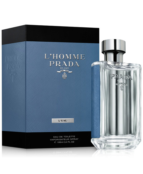 PRADA L'HOMME L'EAU 3.4 EAU DE TOILETTE SPRAY PRADA L'HOMME L'EAU 3.4 EAU DE TOILETTE SPRAY