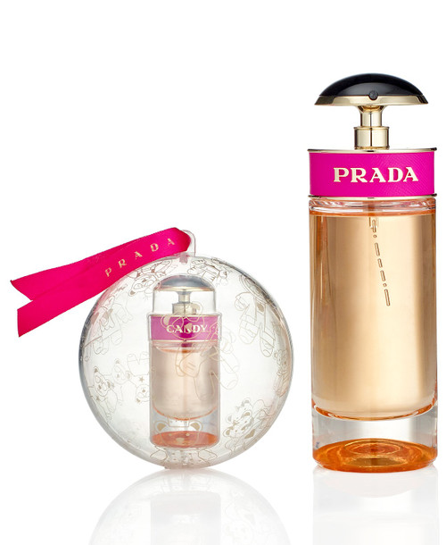 PRADA CANDY 2 PCS SET FOR WOMEN: 2.7 EAU DE PARFUM SPRAY + 0.24 OZ EAU DE PARFUM