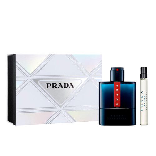 PRADA LUNA ROSSA OCEAN 2 PCS SET: 3.3 EAU DE TOILETTE SPRAY + 0.33 EAU DE TOILETTE SPRAY