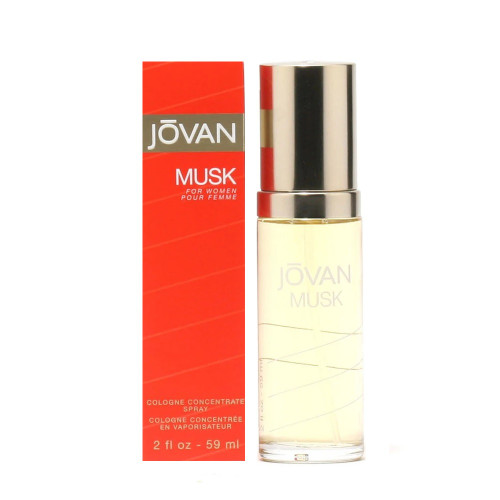 JOVAN MUSK 2 OZ COLOGNE CONCENTRATE SPRAY FOR WOMEN