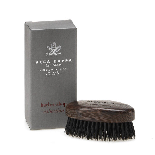 ACCA KAPPA NATURAL BRISTLES BEARD BRUSH WENGE WOOD