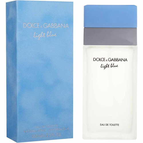 DOLCE & GABBANA LIGHT BLUE 3.4 EAU DE TOILETTE SPRAY FOR WOMEN DOLCE & GABBANA LIGHT BLUE 3.4 EAU DE TOILETTE SPRAY FOR WOMEN