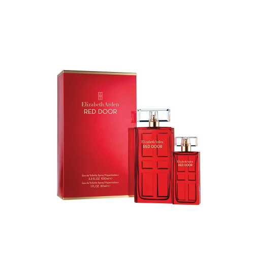 RED DOOR 2 PCS SET: 3.3 EAU DE TOILETTE SPRAY + 1 OZ EAU DE TOILETTE SPRAY (PICTURE BOX)