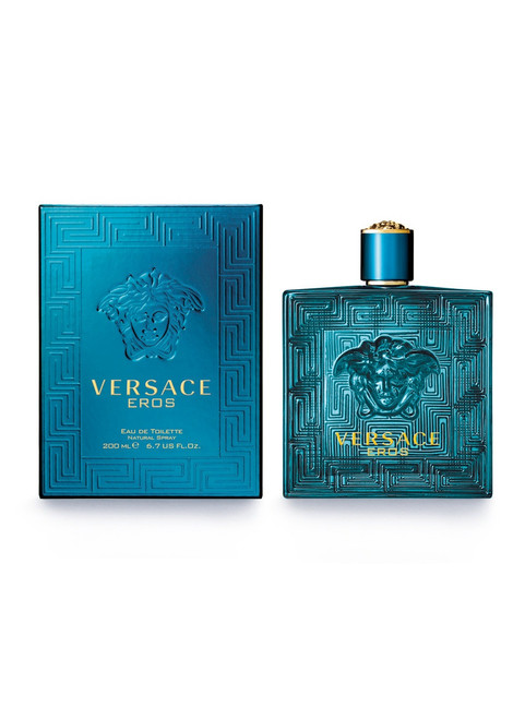VERSACE EROS 6.8 EAU DE TOILETTE SPRAY FOR MEN VERSACE EROS 6.8 EAU DE TOILETTE SPRAY FOR MEN