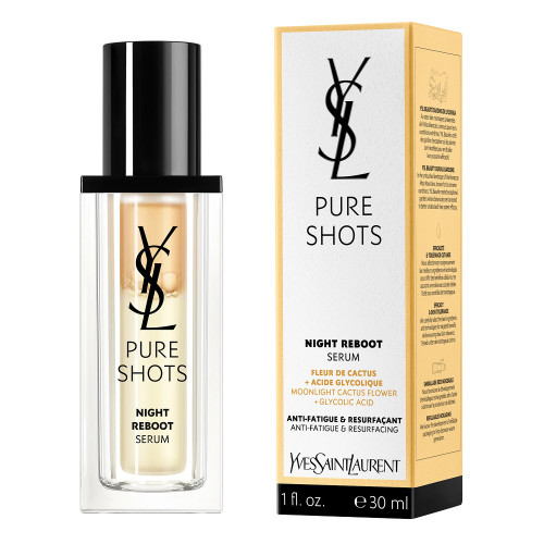 YVES SAINT LAURENT PURE SHOTS 1 OZ Y SHAPE FIRMING SERUM