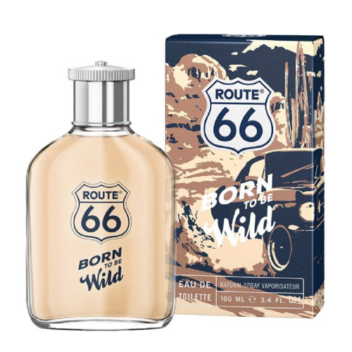 ROUTE 66 BORN TO BE WILD 3.4 EAU DE TOILETTE SPRAY FOR MEN ROUTE 66 BORN TO BE WILD 3.4 EAU DE TOILETTE SPRAY FOR MEN