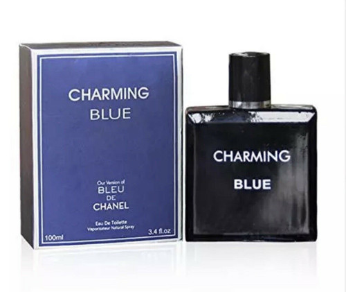 SECRET PLUS CHARMING BLUE 3.4 EAU DE TOILETTE SPRAY FOR MEN