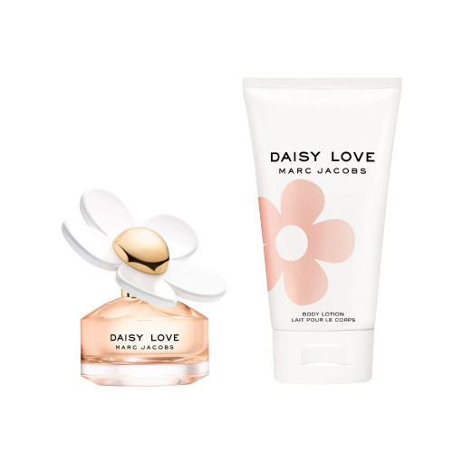 MARC JACOBS DAISY LOVE 2 PCS SET: 3.4 EAU DE TOILETTE SPRAY + 2.5 BODY LOTION (TRAVEL SET) MARC JACOBS DAISY LOVE 2 PCS SET: 3.4 EAU DE TOILETTE SPRAY + 2.5 BODY LOTION (TRAVEL SET)