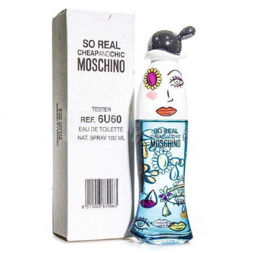 MOSCHINO SO REAL CHEAP AND CHIC TESTER 3.4 EAU DE TOILETTE SPRAY