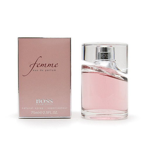 HUGO BOSS FEMME 2.5 EAU DE PARFUM SPRAY HUGO BOSS FEMME 2.5 EAU DE PARFUM SPRAY