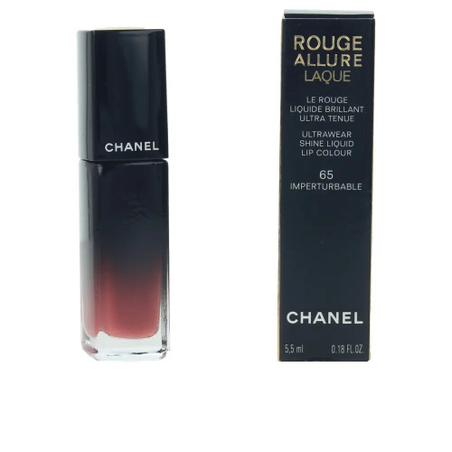 CHANEL ROUGE ALLURE LAQUE 0.18 ULTRAWEAR SHINE LIQUID LIP COLOUR #65 IMPERTURBABLE CHANEL ROUGE ALLURE LAQUE 0.18 ULTRAWEAR SHINE LIQUID LIP COLOUR #65 IMPERTURBABLE