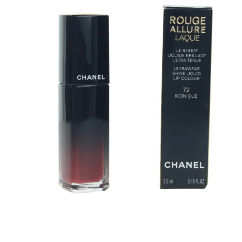 CHANEL ROUGE ALLURE LAQUE 0.18 ULTRAWEAR SHINE LIQUID LIP COLOUR #72 ICONIQUE CHANEL ROUGE ALLURE LAQUE 0.18 ULTRAWEAR SHINE LIQUID LIP COLOUR #72 ICONIQUE