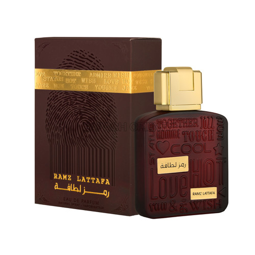 LATTAFA RAMZ GOLD 3.4 EAU DE PARFUM SPRAY FOR MEN LATTAFA RAMZ GOLD 3.4 EAU DE PARFUM SPRAY FOR MEN