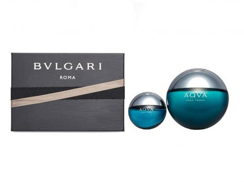 BVLGARI AQUA 2 PCS SET: 3.4 EAU DE TOILETTE SPRAY + 0.5 EAU DE TOILETTE SPRAY