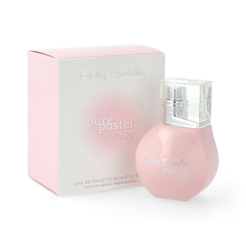 BETTY BARCLAY PURE PASTEL ROSE 0.7 EAU DE PARFUM SPRAY FOR WOMEN