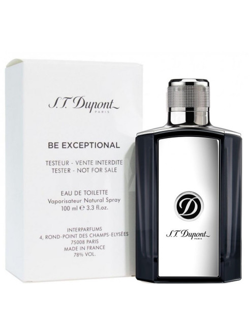 ST DUPONT BE EXCEPTIONAL TESTER 3.4 EAU DE PARFUM SPRAY FOR MEN