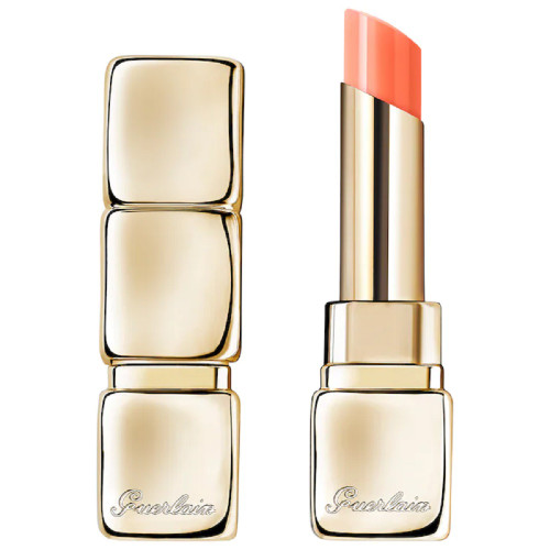 GUERLAIN KISSKISS BEE GLOW 0.11 LIPSTICK BALM #319 PEACH GLOW