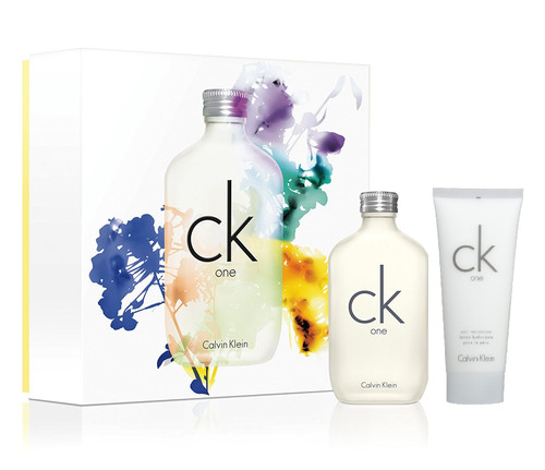 CK ONE 4 PCS SET: 6.7 EAU DE TOILETTE + 0.5 EAU DE TOILETTE + 6.7